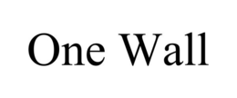 ONE WALL trademark