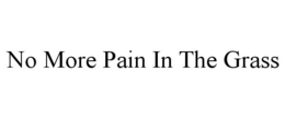 NO MORE PAIN IN THE GRASS trademark