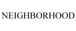 NEIGHBORHOOD trademark