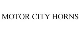 MOTOR CITY HORNS trademark
