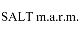 SALT M.A.R.M. trademark