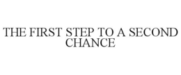 THE FIRST STEP TO A SECOND CHANCE trademark