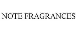 NOTE FRAGRANCES trademark