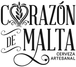 CORAZÓN DE MALTA CERVEZA ARTESANAL trademark