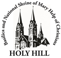 BASILICA AND NATIONAL SHRINE OF MARY HELP OF CHRISTIANS HOLY HILL trademark