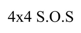 4X4 S.O.S trademark