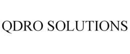 QDRO SOLUTIONS trademark