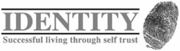 IDENTITY SUCCESSFUL LIVING THROUGH SELF TRUST trademark