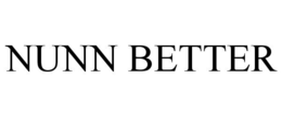 NUNN BETTER trademark