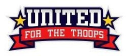 UNITED FOR THE TROOPS trademark