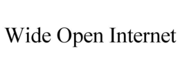 WIDE OPEN INTERNET trademark