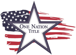 ONE NATION TITLE trademark