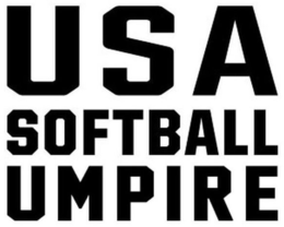 USA SOFTBALL UMPIRE trademark