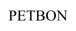 PETBON trademark
