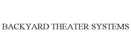 BACKYARD THEATER SYSTEMS trademark
