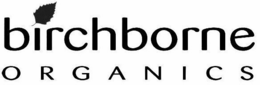 BIRCHBORNE ORGANICS trademark