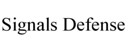 SIGNALS DEFENSE trademark