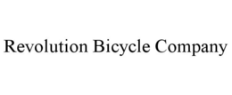 REVOLUTION BICYCLE COMPANY trademark