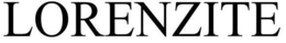 LORENZITE trademark