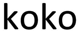 KOKO trademark