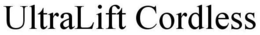 ULTRALIFT CORDLESS trademark