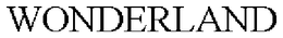 WONDERLAND trademark