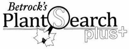 BETROCK'S PLANTSEARCH PLUS + trademark