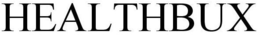 HEALTHBUX trademark