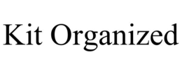 KIT ORGANIZED trademark