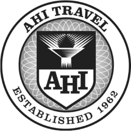 AHI TRAVEL AHI ESTABLISHED 1962 trademark