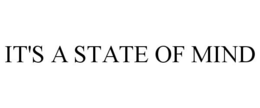 IT'S A STATE OF MIND trademark