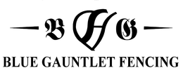 B G BLUE GAUNTLET FENCING trademark
