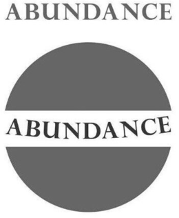 ABUNDANCE ABUNDANCE trademark