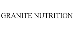 GRANITE NUTRITION trademark