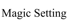 MAGIC SETTING trademark