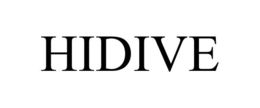 HIDIVE trademark