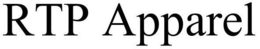 RTP APPAREL trademark