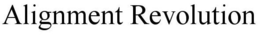 ALIGNMENT REVOLUTION trademark