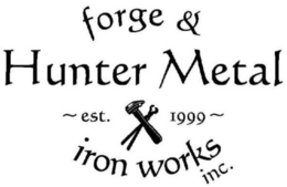 HUNTER METAL FORGE & IRON WORKS INC. ~ EST. 1999 ~ trademark