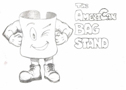 THE AMERICAN BAG STAND trademark