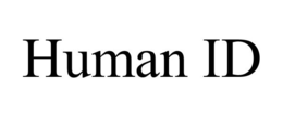 HUMAN ID trademark