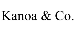 KANOA & CO. trademark