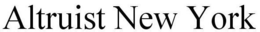 ALTRUIST NEW YORK trademark