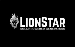LION STAR SOLAR POWERED GENERATORS trademark