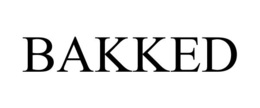 BAKKED trademark