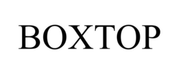 BOXTOP trademark
