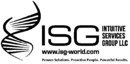 ISG INTUITIVE SERVICES GROUP LLC PROVENSOLUTIONS. PROACTIVE PEOPLE. POWERFUL RESULTS. WWW.ISG-WORLD.COM trademark