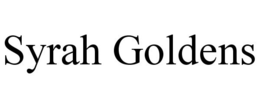 SYRAH GOLDENS trademark