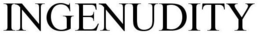 INGENUDITY trademark