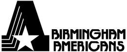 A BIRMINGHAM AMERICANS trademark